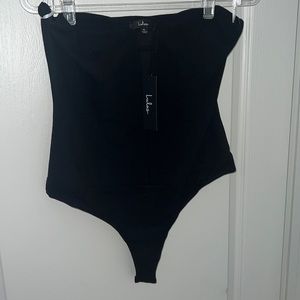 Lulus Black Body sleeveless suit